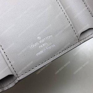 LV Capucines Compact Wallet Taurillon Magnolia Leather Monogram Flowers - Image 9