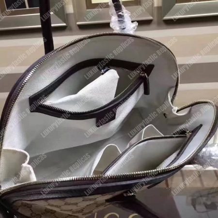 Gucci GG Canvas Top Handle Bag Black - Image 4