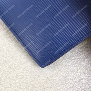 LV Patchwork Multiple Wallet Epi Leather Blue - Image 9