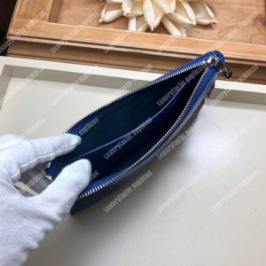 LV Discover Pochette K45 Taiga Monogram Navy Blue - Image 7