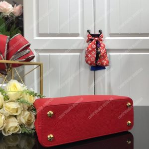 LV Capucines BB Taurillon Python Rouge - Image 5
