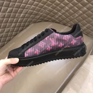 LV Match-up Sneaker Monogram Pop Pink - Image 8