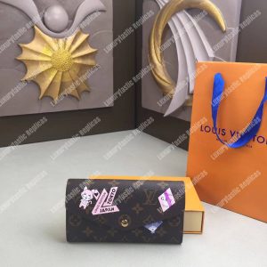 LV Sarah Wallet My LV World Tour Monogram Pink - Image 9