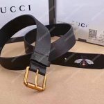 Gucci Leather Belt with Bee