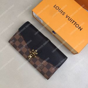 LV Clapton Wallet Damier Ebene Noir - Image 10
