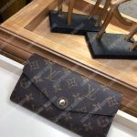 LV Sarah Wallet Monogram Fuchsia