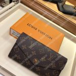 LV Sarah Wallet Monogram Coquelicot