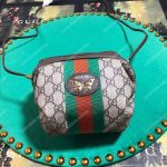 Gucci Mini GG bag with Web and Butterfly