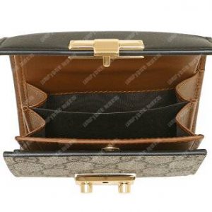 Gucci GG Padlock Wallet Beige/Ebony - Image 6