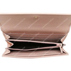 Gucci GG Leather Continental Wallet Light Pink - Image 5