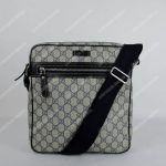 Gucci GG Supreme Canvas Messenger Bag Black