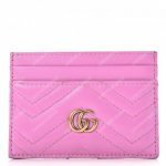 Gucci GG Marmont Card Case Candy Pink