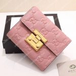 Gucci GG Padlock Wallet Magnolia