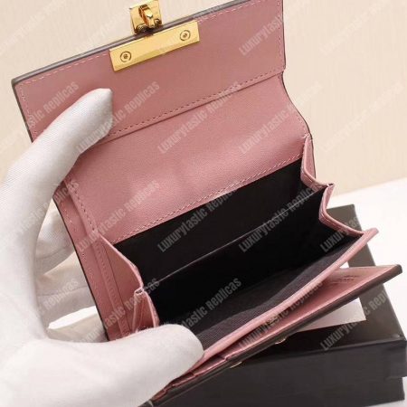 Gucci GG Padlock Wallet Magnolia - Image 3