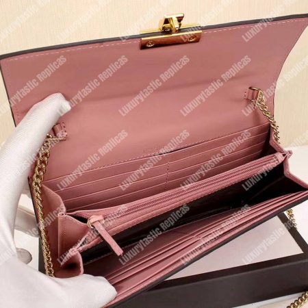 Gucci GG Padlock Continental Wallet Black - Image 6