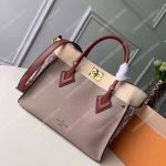 LV On My Side Calf Monogram Nappa Canvas Galet