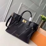 LV On My Side Calf Monogram Nappa Canvas Black