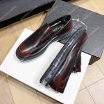 Prada Leather Loafer Brown