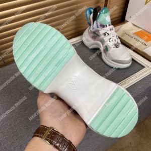 LV Archlight Sneaker Bleu/Vert - Image 9