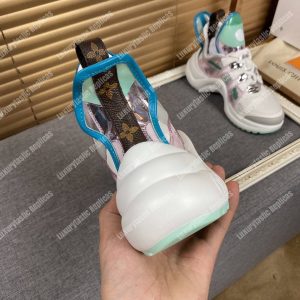 LV Archlight Sneaker Bleu/Vert - Image 3