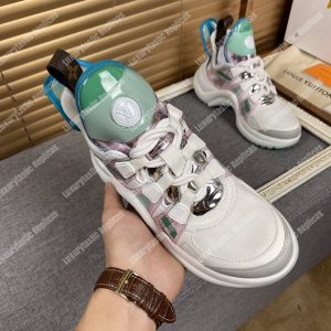 LV Archlight Sneaker Bleu/Vert - Image 6