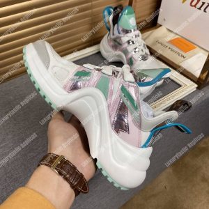 LV Archlight Sneaker Bleu/Vert - Image 8