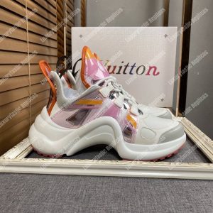 LV Archlight Sneaker Rose/Orange - Image 10