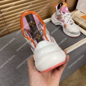LV Archlight Sneaker Rose/Orange - Image 5