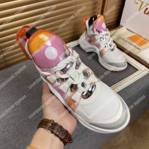 LV Archlight Sneaker Rose/Orange - Image 7