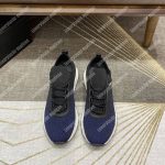 Prada Prax 01 Knit Fabric Sneakers Blue