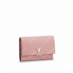 LV Capucines Compact Wallet Magnolia