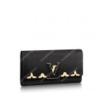 LV Capucines Wallet Taurillon Leather