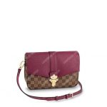 LV Clapton PM Damier Ebene Raisin