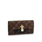 LV Flower Wallet Monogram Noir