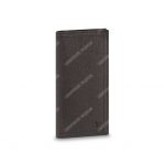 LV Long Coin Wallet Utah Leather Marron