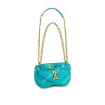 LV New Wave Chain Bag PM Malibu Green