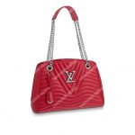 LV New Wave Chain Tote Red