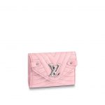 LV New Wave Compact Wallet Smoothie Pink