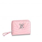 LV New Wave Zipped Compact Wallet Smoothie Pink