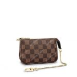 LV Mini Pochette Accessoires Damier Ebene