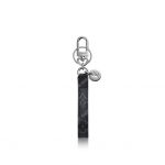 LV Dragonne Bag Charm & Key Holder Monogram Eclipse