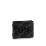LV Fall-Winter 2018 Multiple Wallet Dark Infinity Leather
