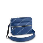 LV Outdoor Messenger PM Taiga Leather Cobalt