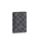 LV Passport Cover Damier Graphite Canvas
