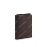 LV Passport Cover Utah Leather Marron