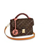 LV Pochette Metis Monogram Coquelicot Red