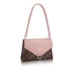 LV Saint Michel Monogram Rose Ballerine
