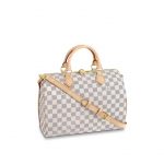 LV Speedy Bandouliere 30 Damier Azur Canvas