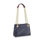 LV Surene BB Monogram Empreinte Leather Marine Rouge