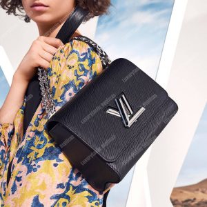 LV Twist MM Epi Leather Black - Image 6